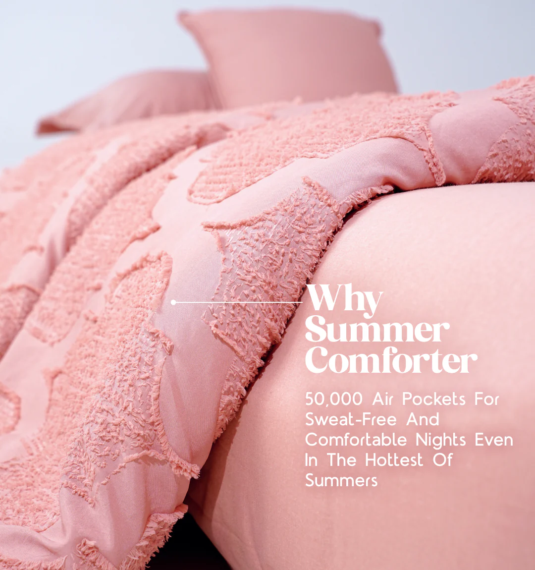 Midnight Air Threaded Comforter - Cotton Candy - Image 6