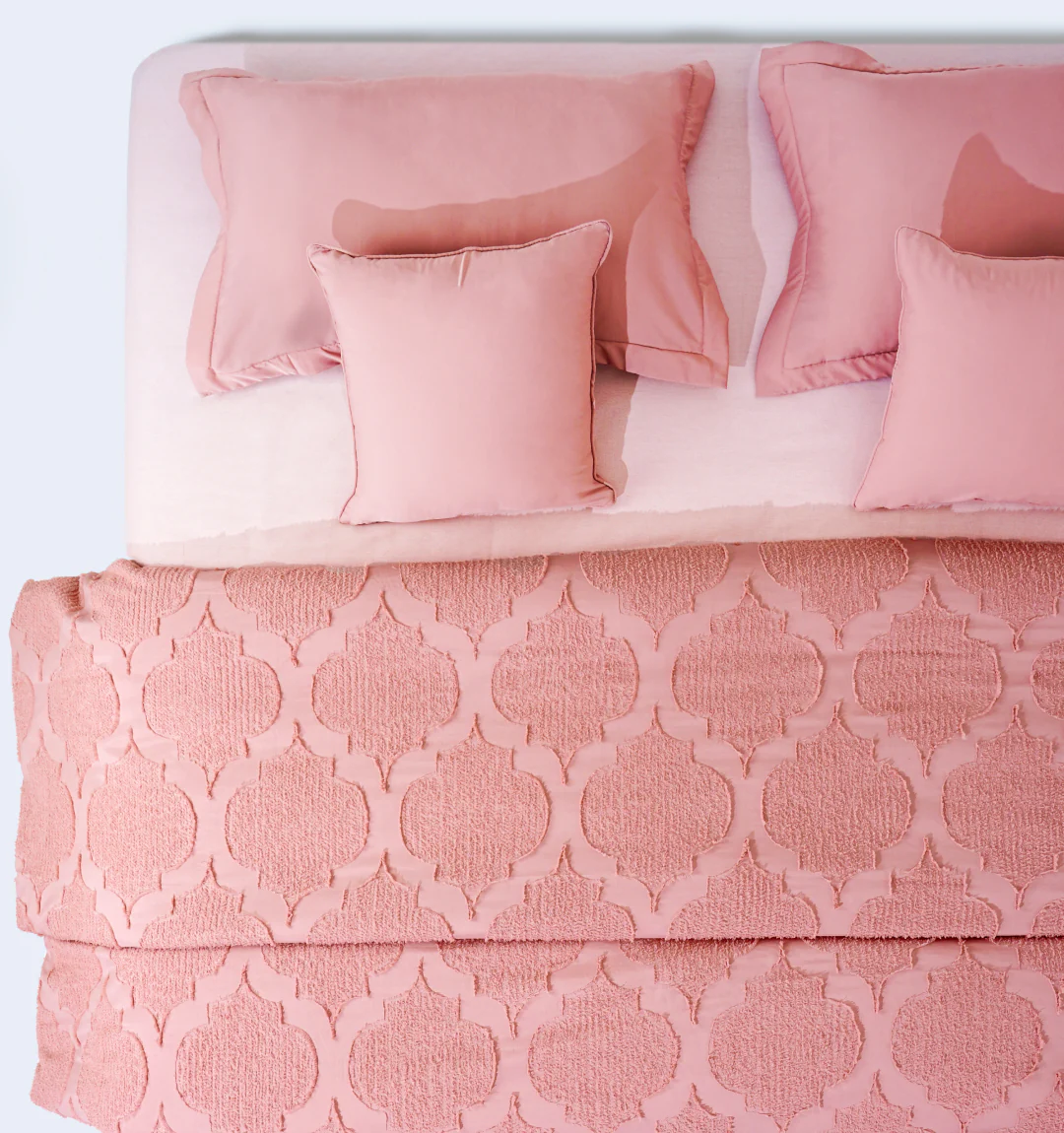 Midnight Air Threaded Comforter - Cotton Candy - Image 8